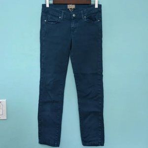 Paige Peg Skinny Blue Jeans sz 26
